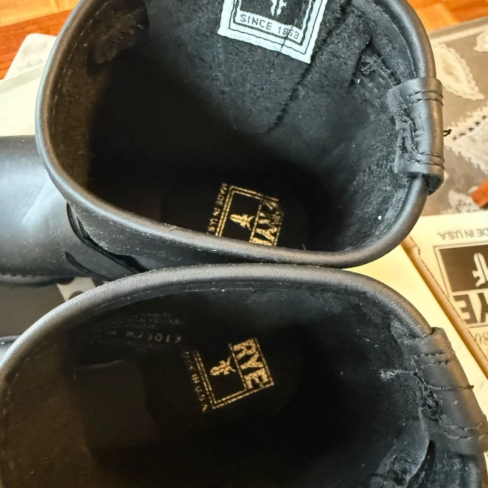 Frye Black Engineer Boot - Picture 7 of 7